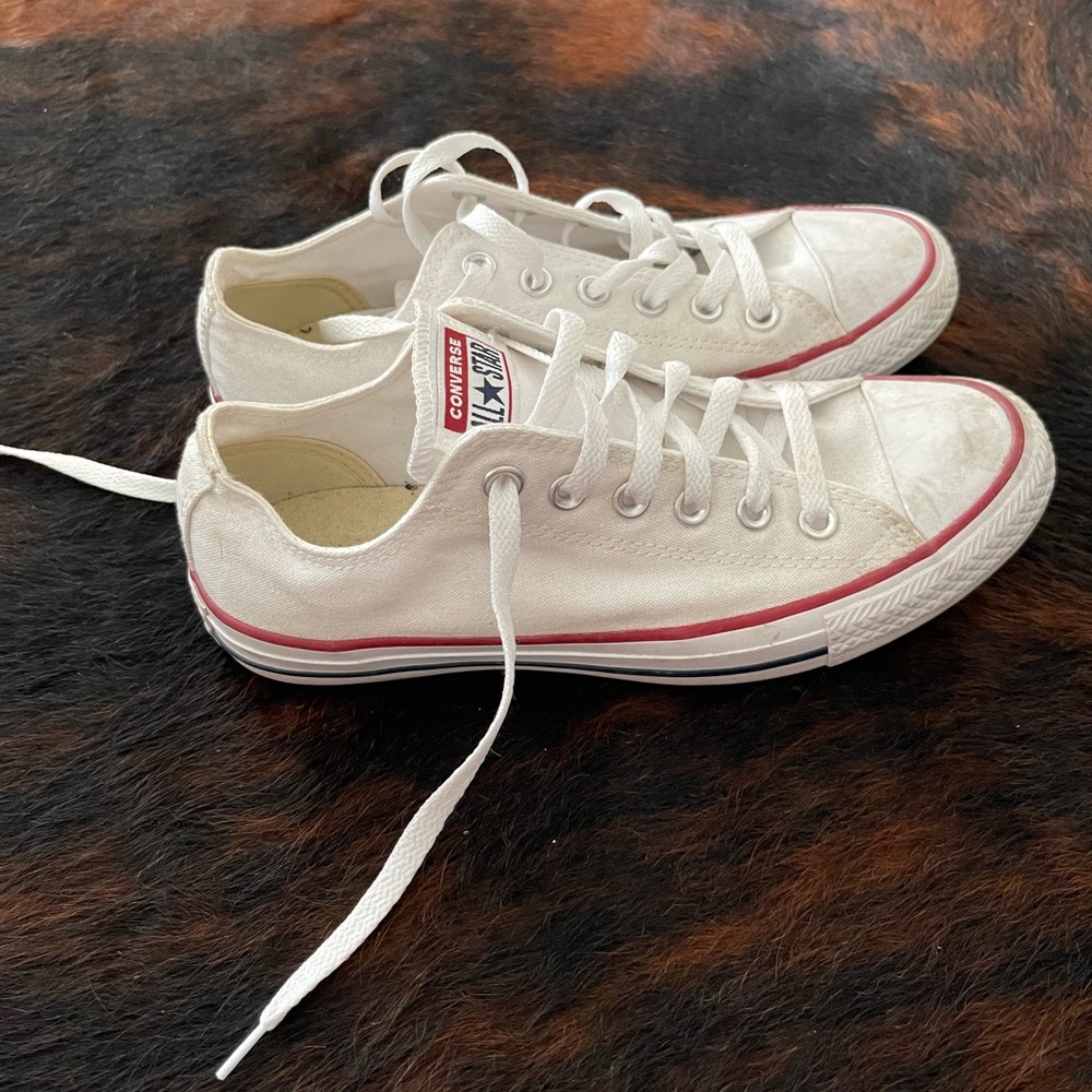 classic white converse